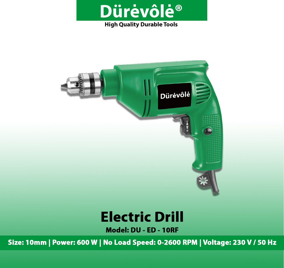 Electric Drill 10mm RF